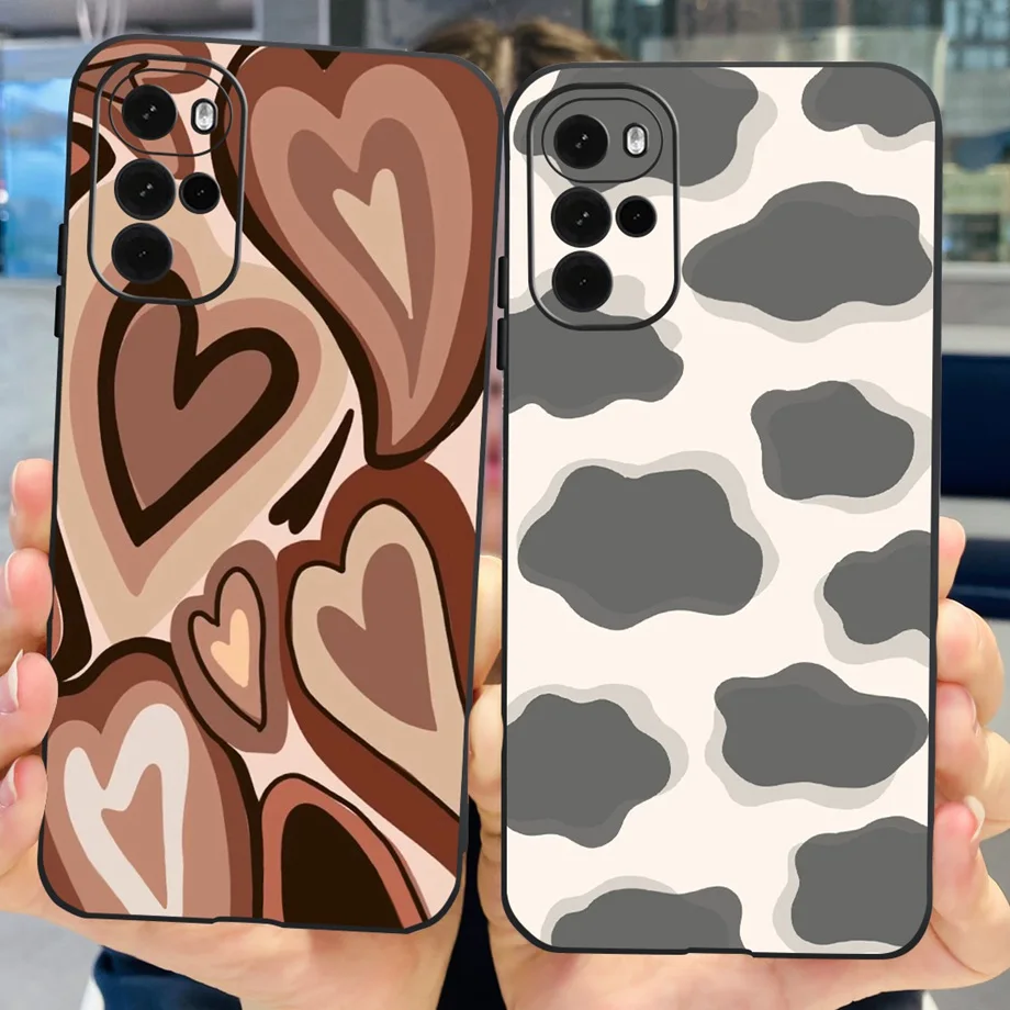 For Motorola Moto G22 Case Coque Fundas Soft Silicone Luxury TPU Funda On Motorola G22 2022 XT2231-2 Smiling Face Fashion Capas