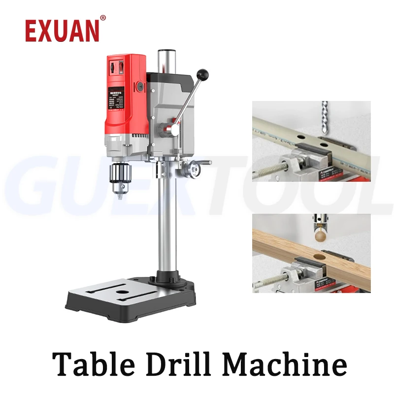 AB2857T Industrial Electric Drilling Machine Benchtop Drill Press High Precision Micro Platform Drill Household Milling Machine