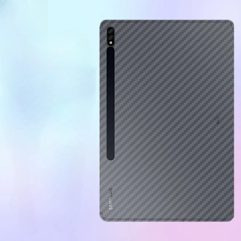 Folia tylna do Samsung Galaxy Tab S10+ S10 Ultra Tylna osłona ekranu do Tab S10Plus S10Ultra Osłona z włókna węglowego bez szkła — zdjęcie 5