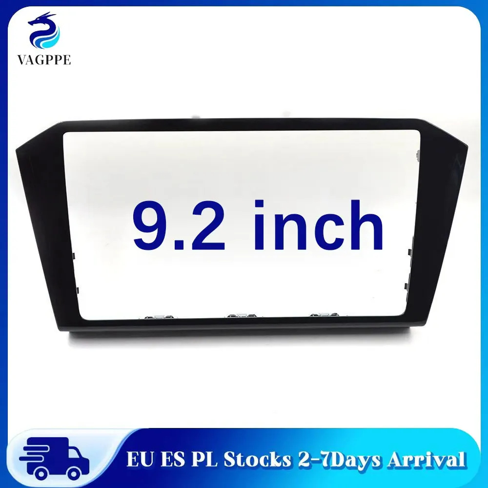8 Zoll 9,2 Zoll MIB2 Radio-Rahmen Auto-Multimedia-CD Dekoratives Panel ABS Bildschirm-Display-Blende für VW Passat B8 Ab 2018 – Detail 1