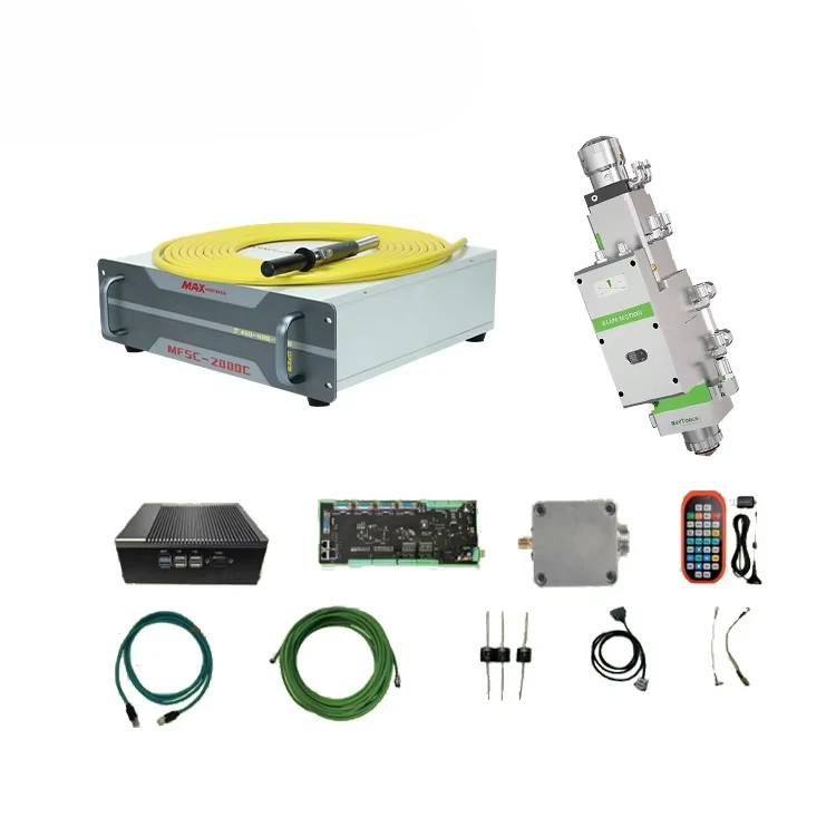 Laser Equipment Part 3 in 1 3KW Maxphotonics Laser Source Raytools Bm110 Raytools XC3000S Laser Cutting Kit