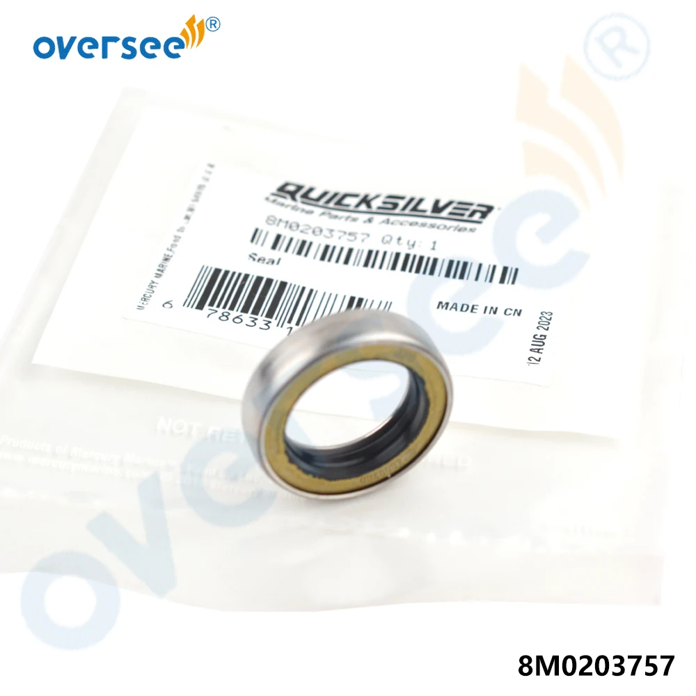 8M0203757 Bearing Carrier Oil Seal for Mercury Quicksilver Sierra 18-2052 26-69189