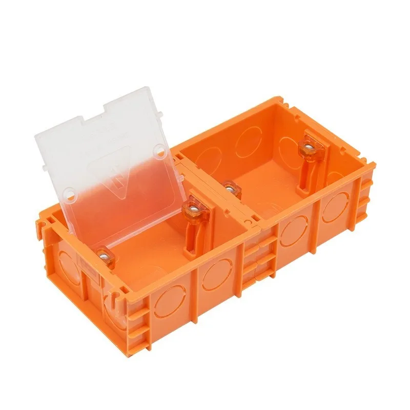 For Eamless Pvc Bottom Iversal Type 86, Switch Box, Buckle Socket Wire Slot Box