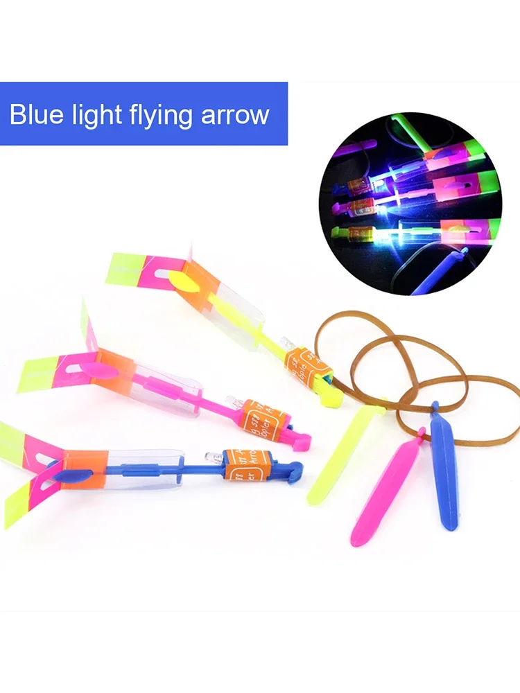 منجنيق صاروخ لامع مرن ، مقلاع خارجي ، ضوء فلاش ليد ، ضوء ليلي ، 10: #6