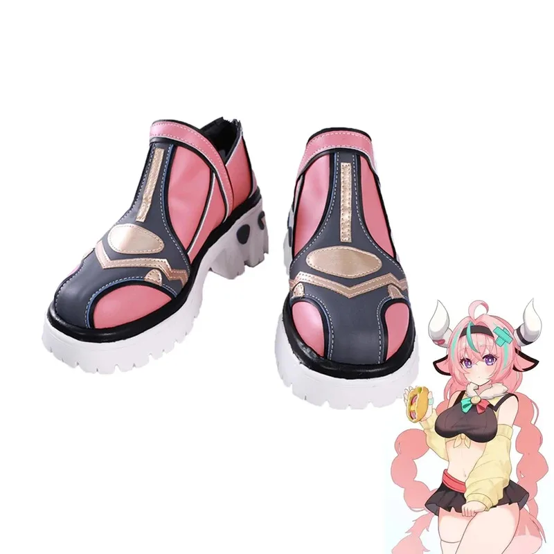 

Новая обувь для косплея Genshin Impact Varesa, ботинки в стиле аниме в китайском стиле, наряд для вечеринки на Хэллоуин, реквизит для женщин, игра2025