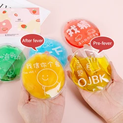 Winter Reusable Gel Hand Warmer Cute Word Print Instant Heating Pack Warmer