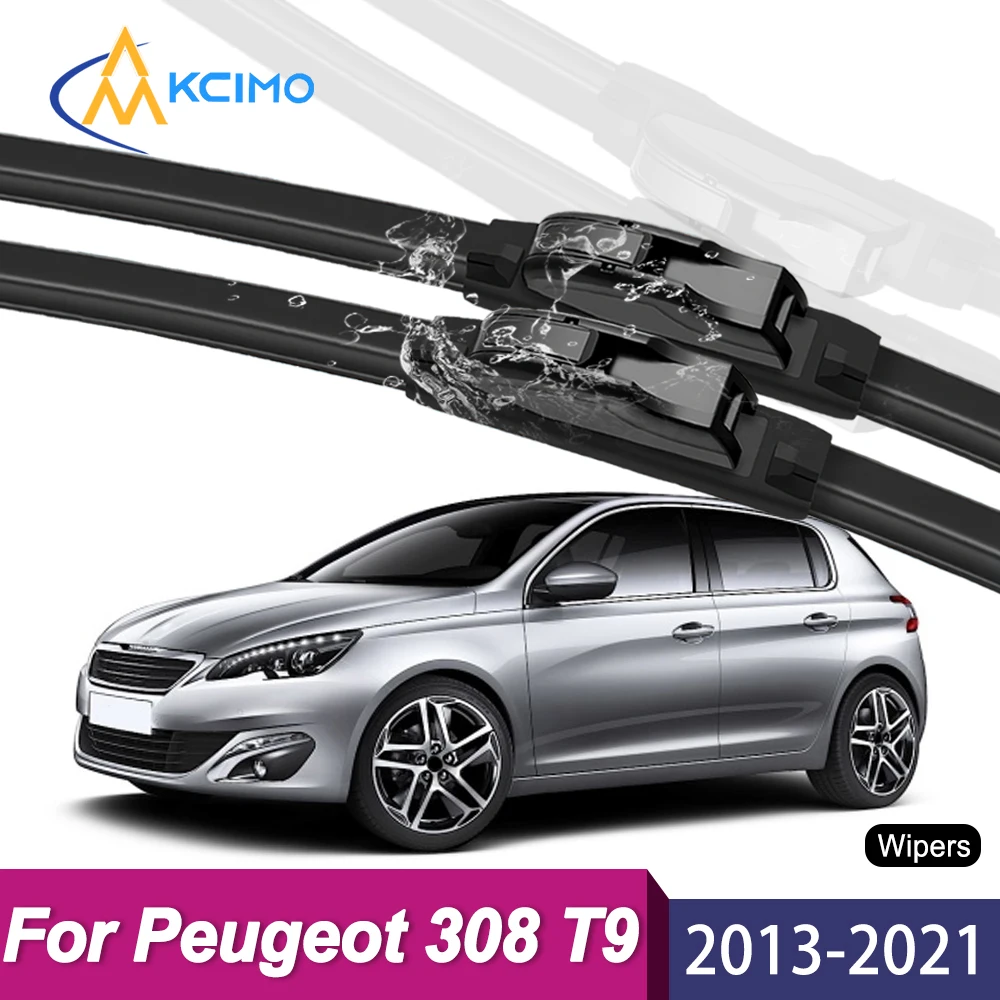 

Streak-Free Windshield Wipers for Peugeot 308 T9 2013-2021, Quick Install All-Weather Wipers