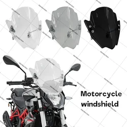 FOR Benelli BN125 BN 125 BN 251 BN 302 302S 502C new Adjustable Windshield Universal Motorcycle Windscreen Deflector 22.25.28MM