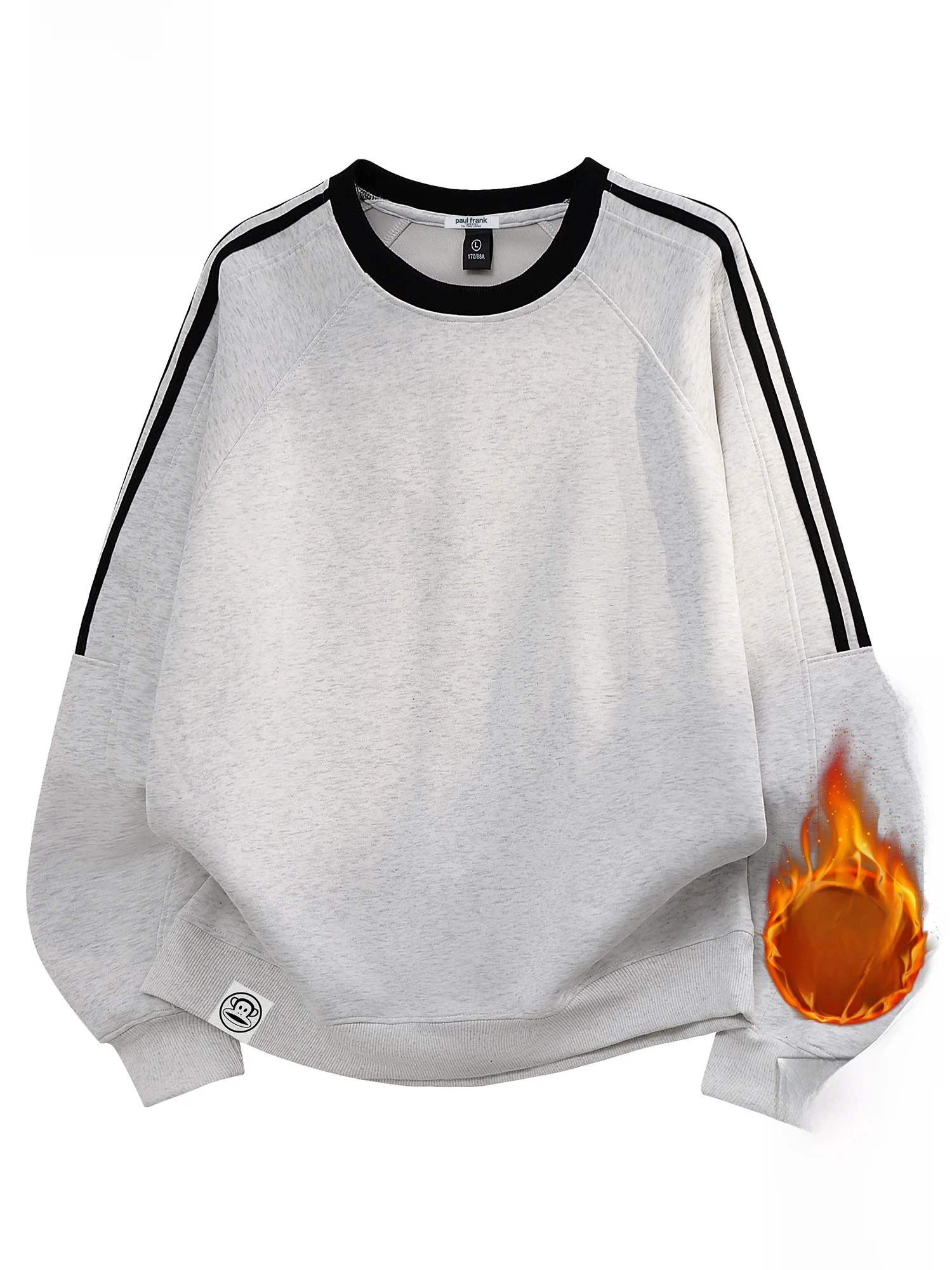 

PaulFrank Heavyweight Hoodie Casual Loose Long Sve round Ne Thiened Men's Winter New Sle Comfortable Polyester Cotto...