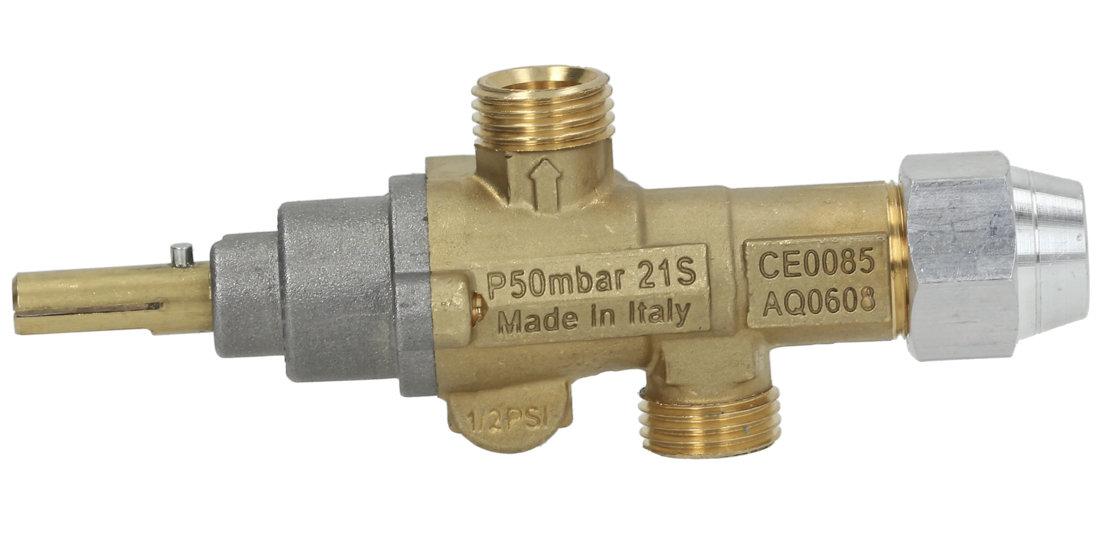 

PEL Gashahn PEL21S fur Gas-Herd Thermoelementanschluss M8x1 Zanussi 059460