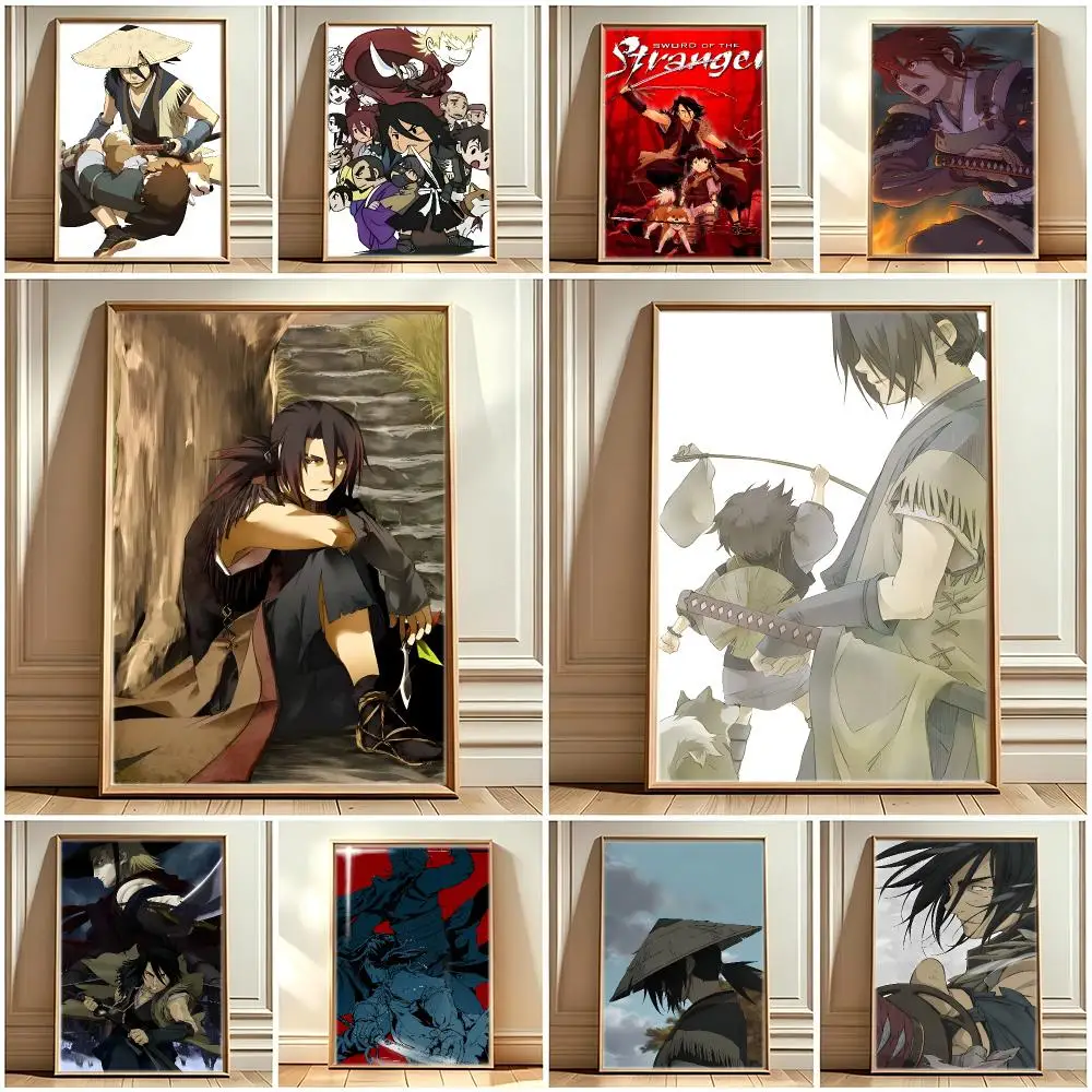 Póster de la serie de anime «S-Sword of the Stranger», impresión para decoración del hogar, ideal para dormitorios, salones y pasillos.