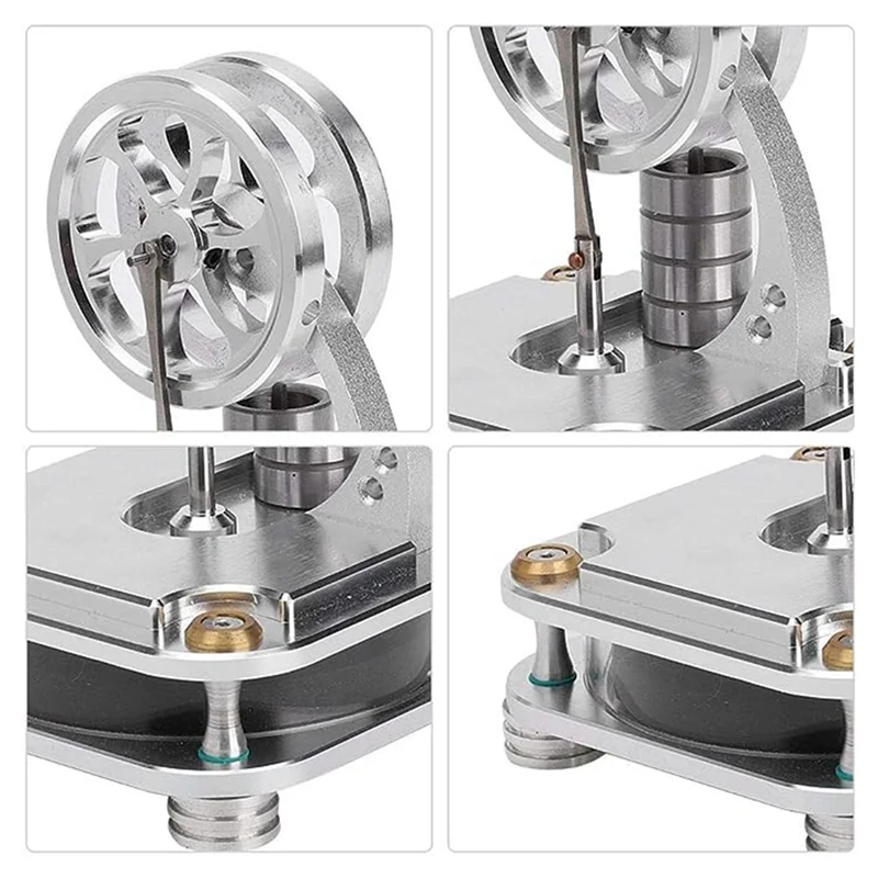 El modelo de cilindro de potencia de B24C-1 pieza puede iniciar el cilindro eléctrico de turbojet de avión con motor Stirling