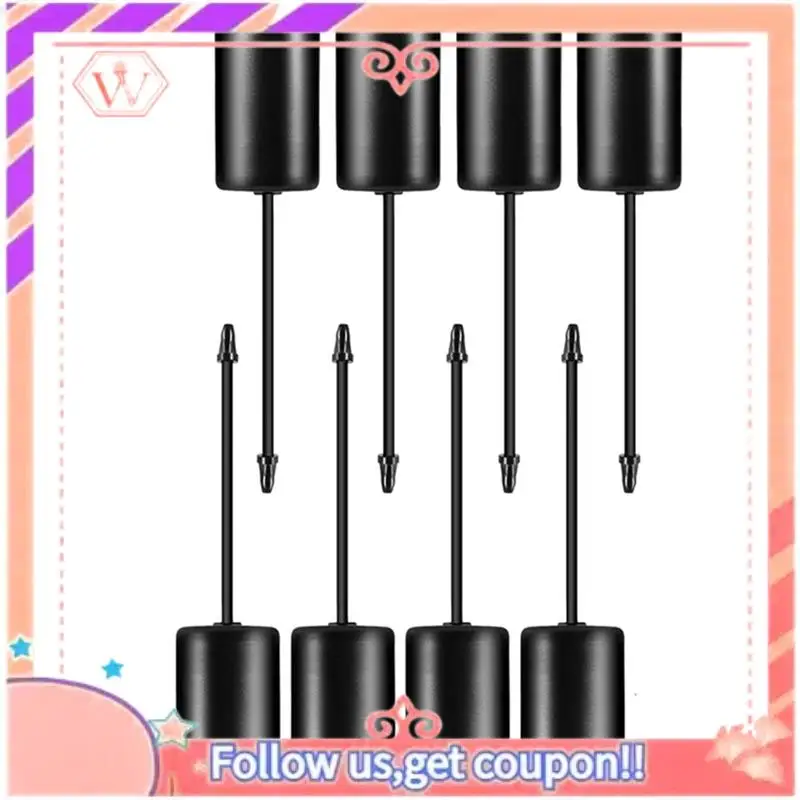 AT84-Candle Holders, Advent Wreath, Candle Sticks, Advent Wreath, Candle Holder, Taper Candles With Skewer Easy To Use , 8Pcs Bl