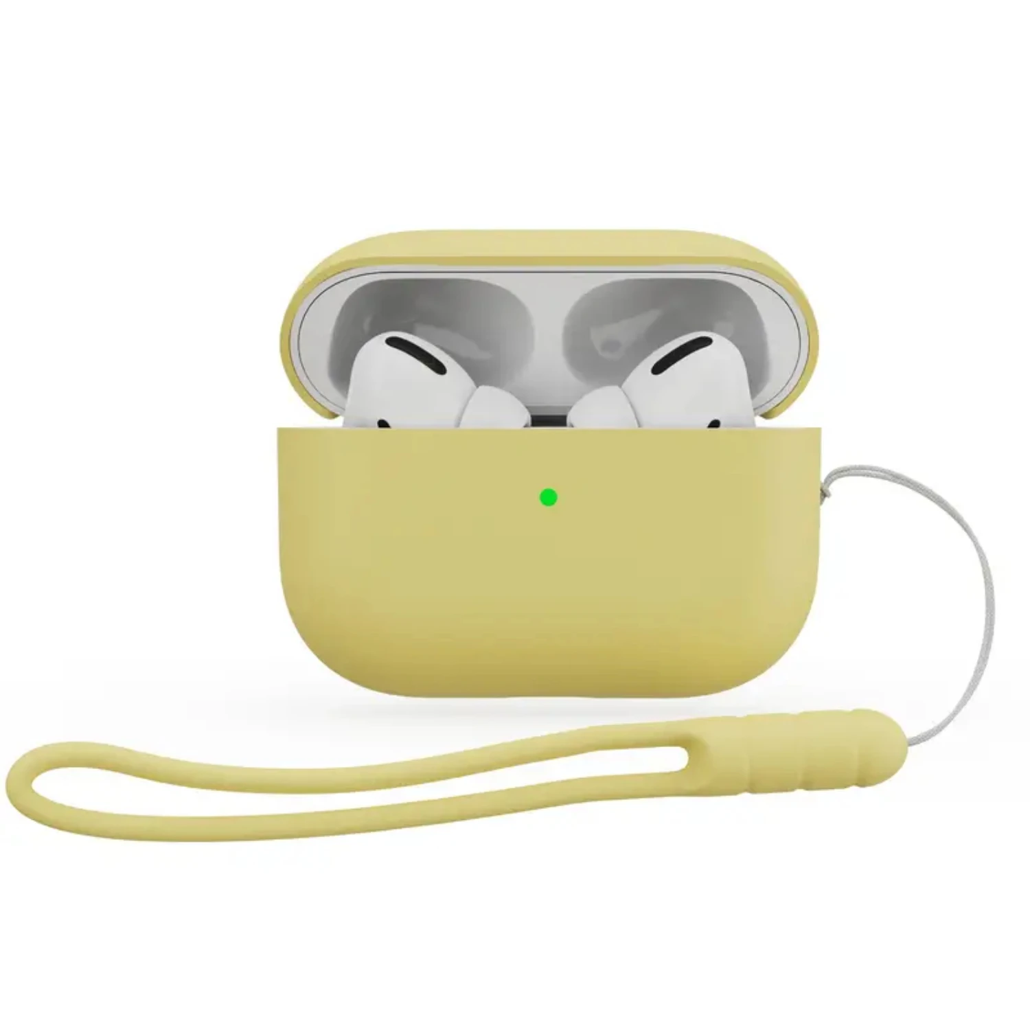 

Waterproof Shock Resistant Silicone Lanyard Anti-Lost Case For 2022 AirPods Pro 2nd Generation