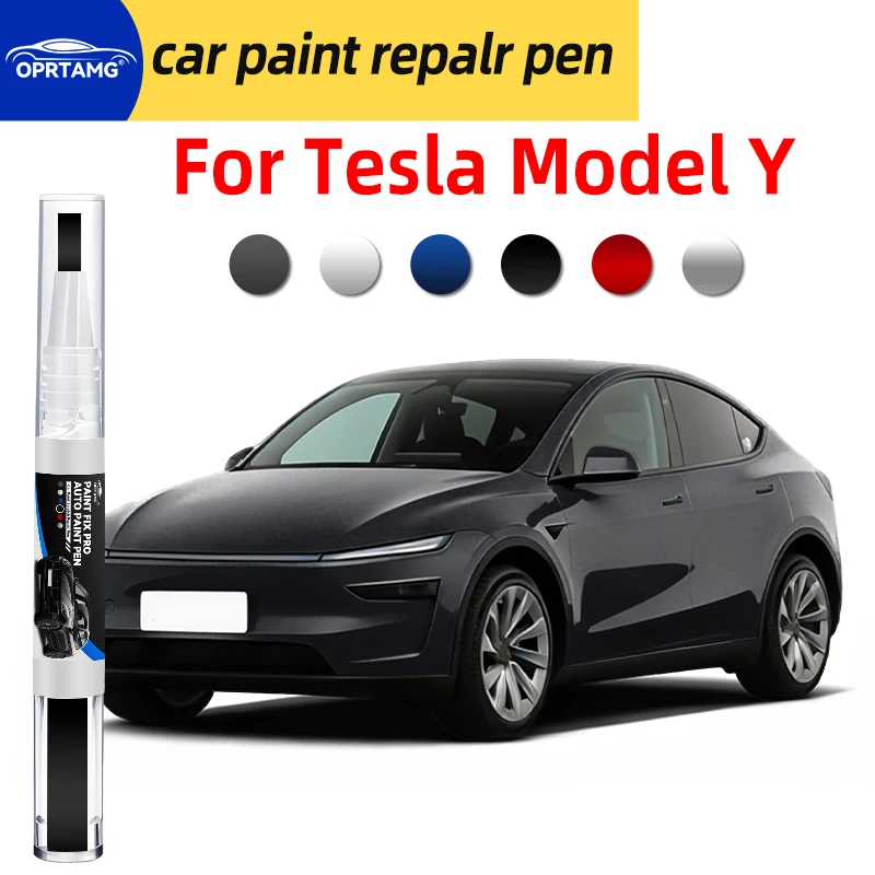 Paint pen touch up For Tesla Model Y car paint pen scratch repair detailing tools car accessories color repair automobiles