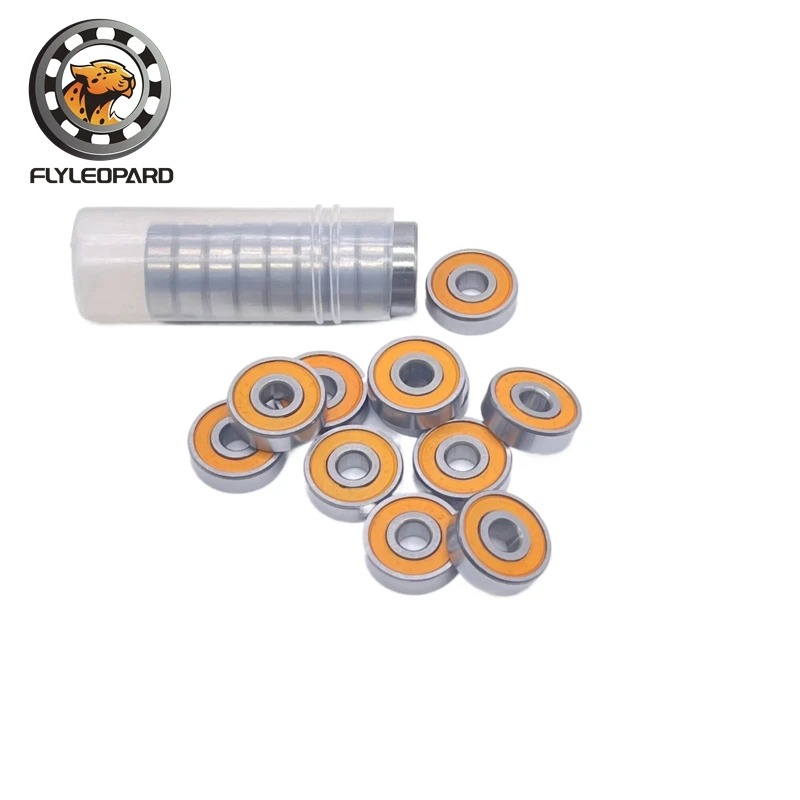 10PCS Miniature Bearing 683RS ABEC-7 3x7x3 mm Ball Bearings 618/3 RS 683 2RS 683-2RS With Orange Sealed