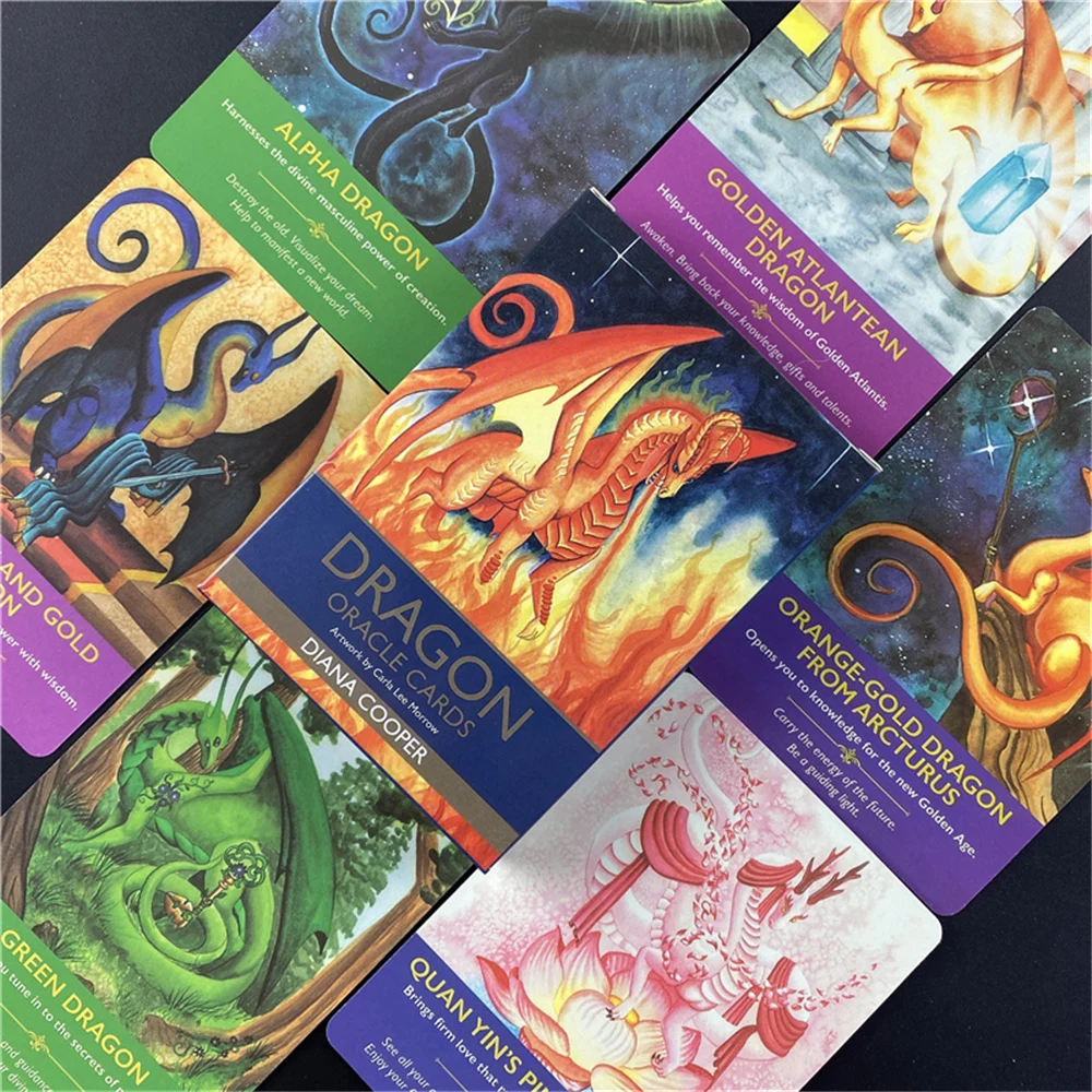 The Dragon Oracle Cards Tarot 78 Cards Deck Tarot Card