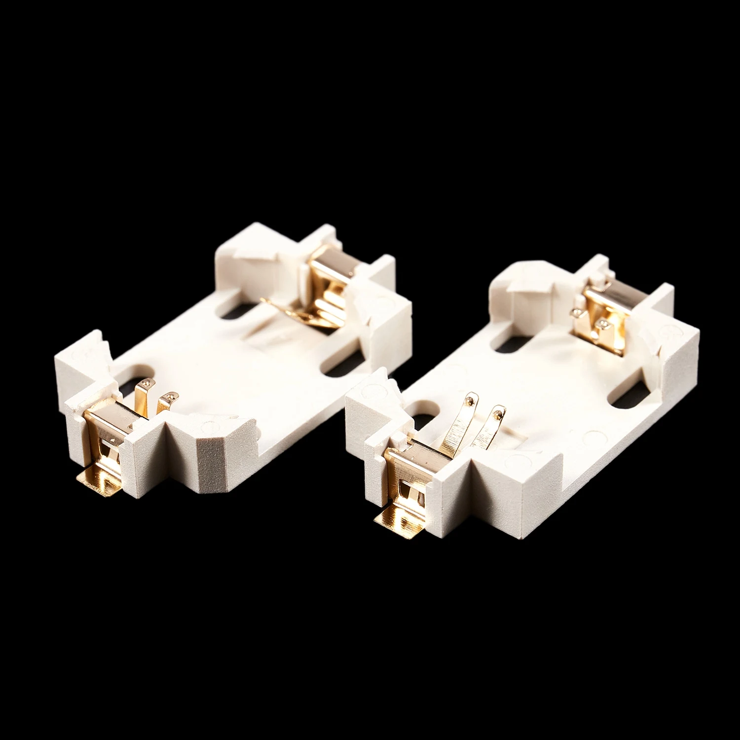 20pcs White Housing CR2032 SMD Cell Button Battery Holder Socket Case