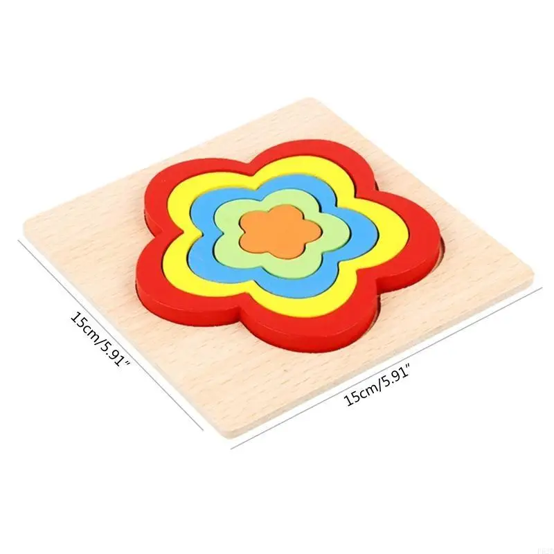 F62D Learning Squasting Toy Puzzle Baby Baby Baby Fine Motor Skill