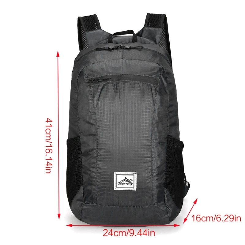 lô chống nước Daypack dành cho nam giới Túi có thể gập lại dành cho thanh thiếu niên Gói du lịch Daypack