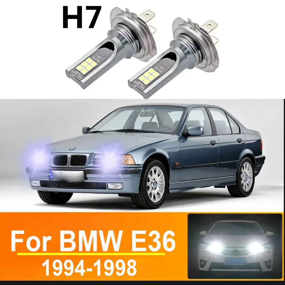 

Лампа для фар Canbus H7 для BMW M3 E36 1994-1998 годов, стандартная галогенная лампа 12V 55W, без ошибок.