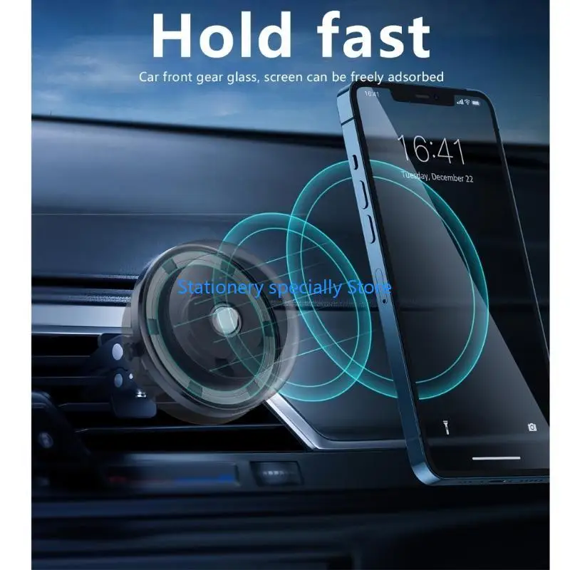 

Phone Mountion Doster, модернизированное двойное магнитное магнитное магнитное держатель телефона для навигации по