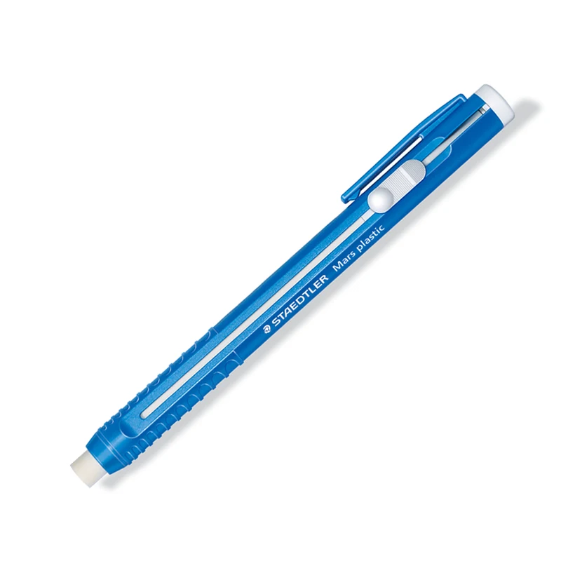 1pc Staedtler Mars Plastic 528 25 Automatic Pen Eraser Replaceable Core Sliding Push Writing Painting Office and School Supplies