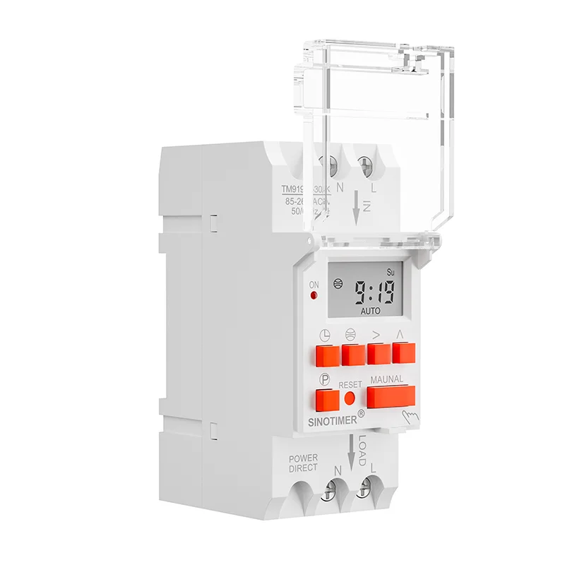 Wide Voltage 85-265VAC Astronomical Time Switch for Automatic Calculation of Sunrise and Sunset in Latitude and Longitude