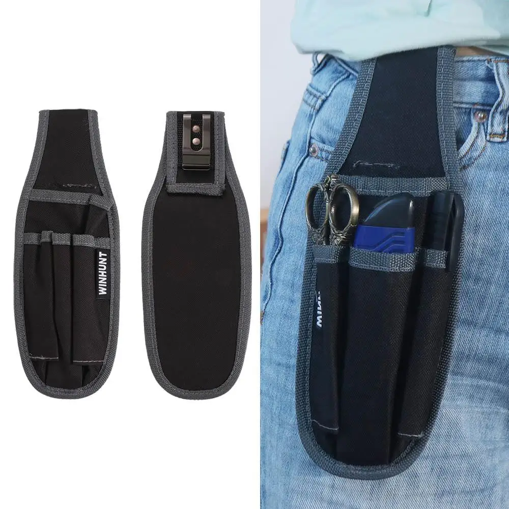 Wear-resistant Tool Waist Bag Multilayer Storage Oxford Cloth Tool Belt Thickened Hanging Bag Electrician Tool Bag Hardware