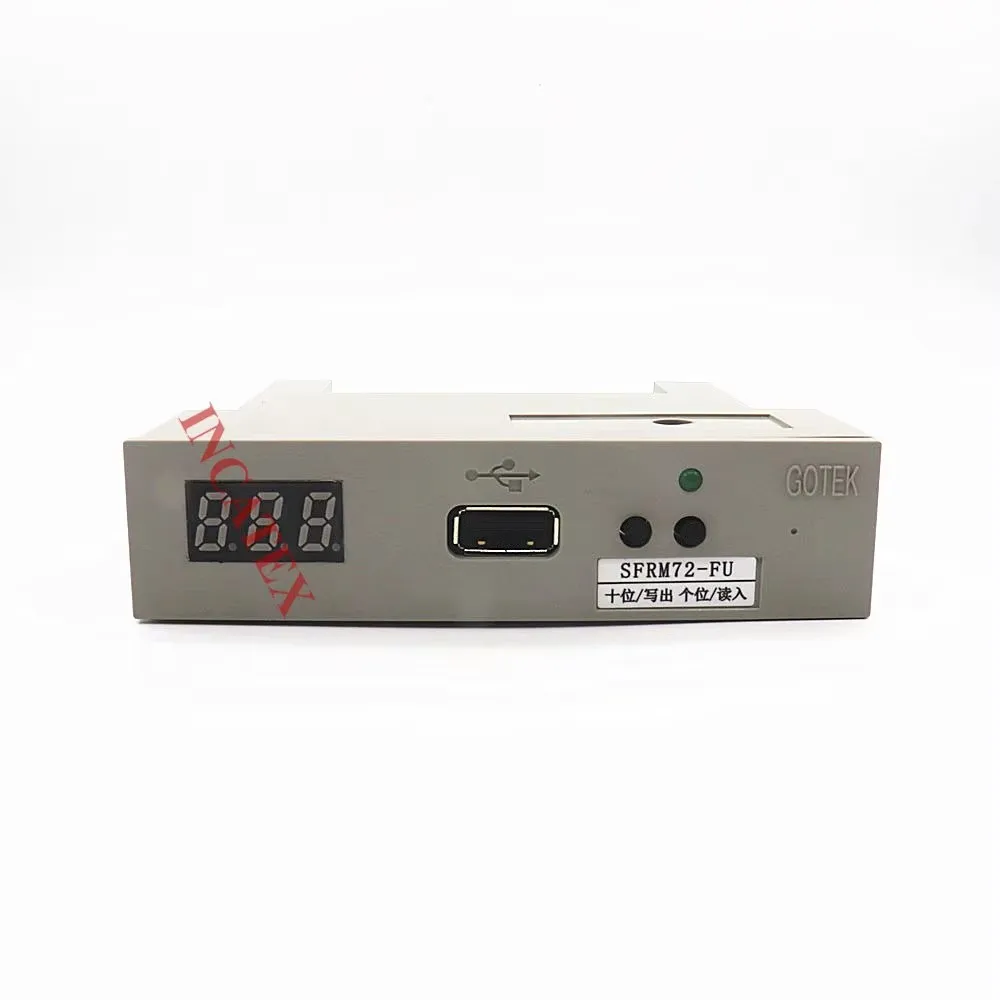 Good Quality Tajima Embroidery Machine Spare Parts Gotek USB Floppy Drive Emulator Reader SFRM72-FU view 3