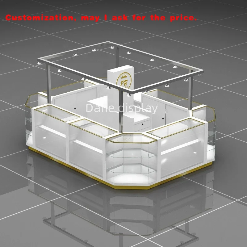 

на заказ. Высококачественная будка для ювелирного магазина, ювелирный киоск, дисплей, счетчик, стеклянный парфюмерный ювелирный киоск, дизайн Mall