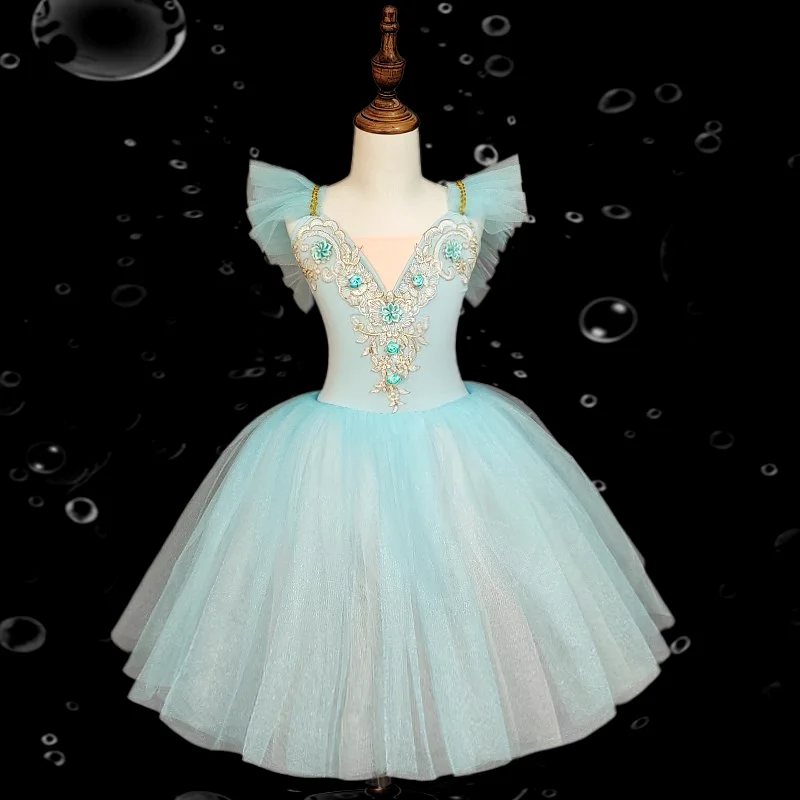 Children's ballet skirt girls dance skirt children's program collective performance costumes dance performance costumes