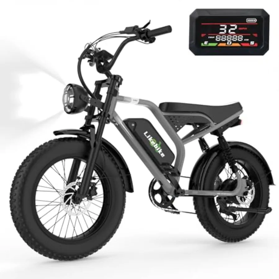 

Электровелосипеды с увеличенным запасом хода для взрослых: 1500W/2000W/3000W, фэтбайки для бездорожья с полной подвеской и гидравлическими тормозами