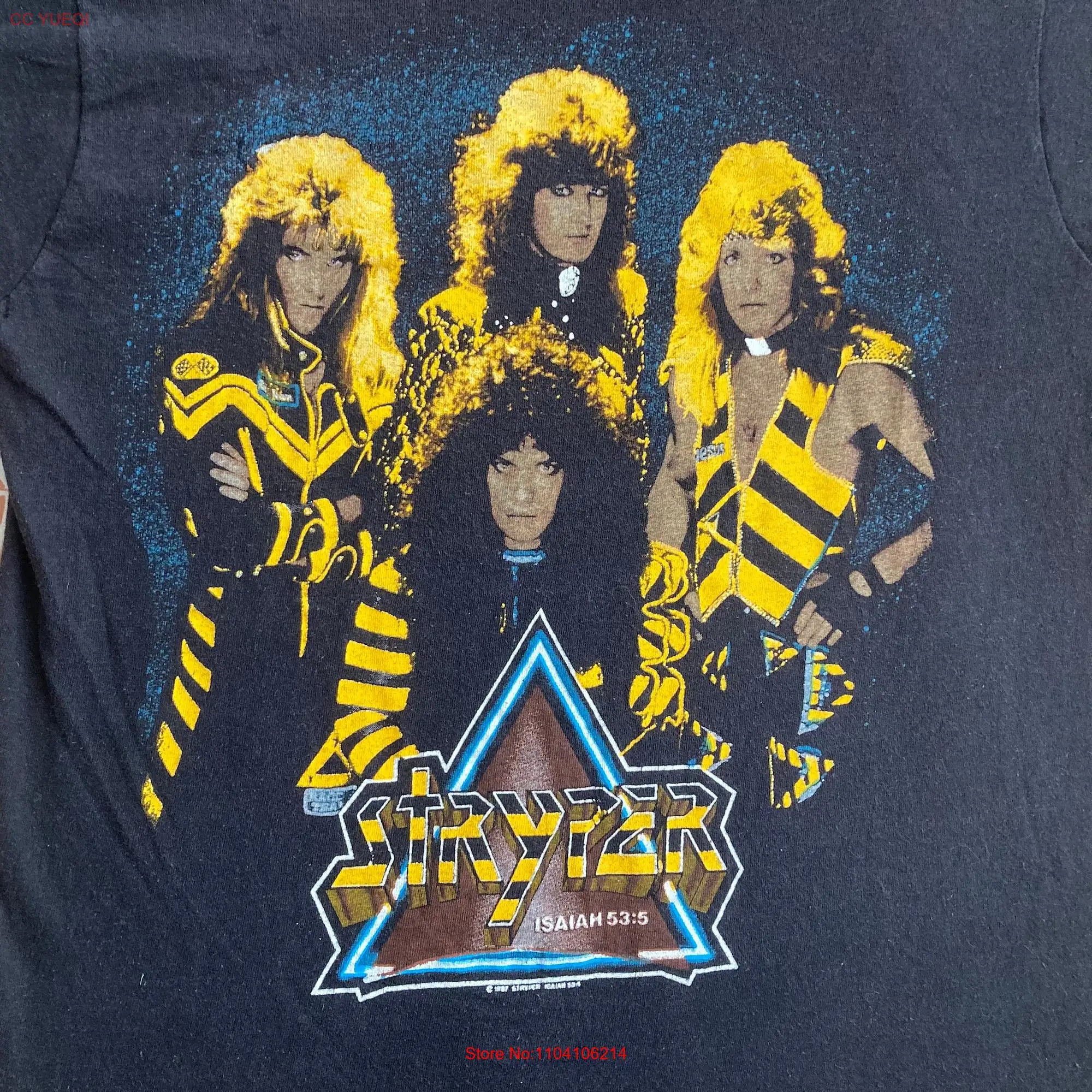 STRYPER 1987 Tour T SHIRT Original vintage long or short sleeves