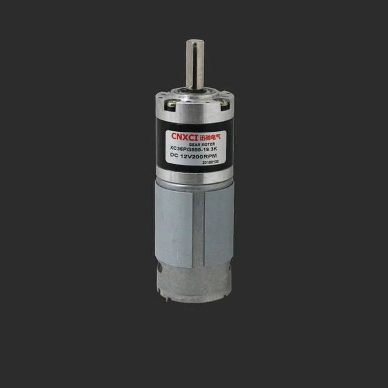 DCプラネタリギアモーター,日曜大工モデル,低速トルク,cw ccw,シャフト,36pg555,8mm, 12v,24v,36mm