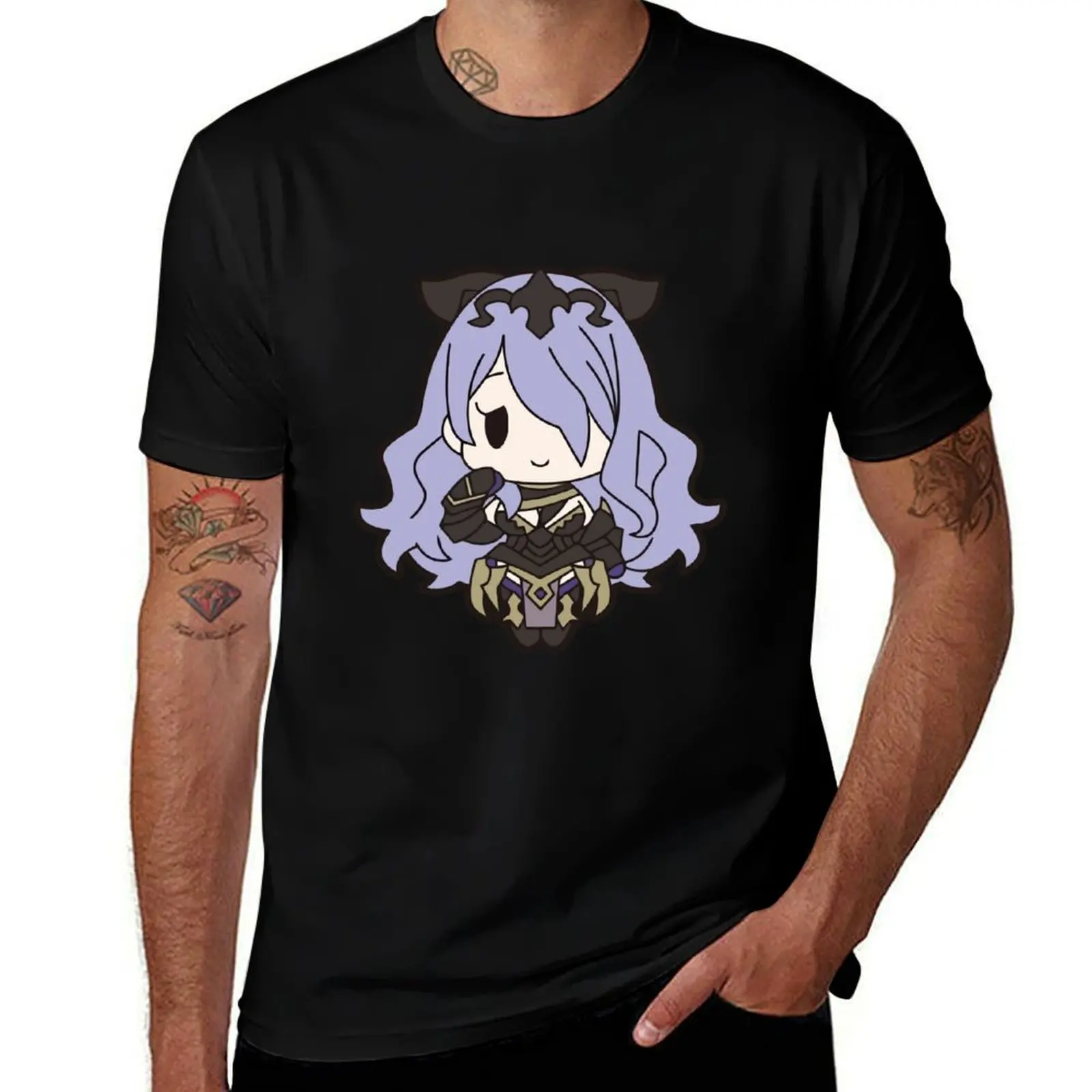 

Chibi Fire Camilla Emblem: Fates T-Shirt Sport Basic Moisture Wicking Tee