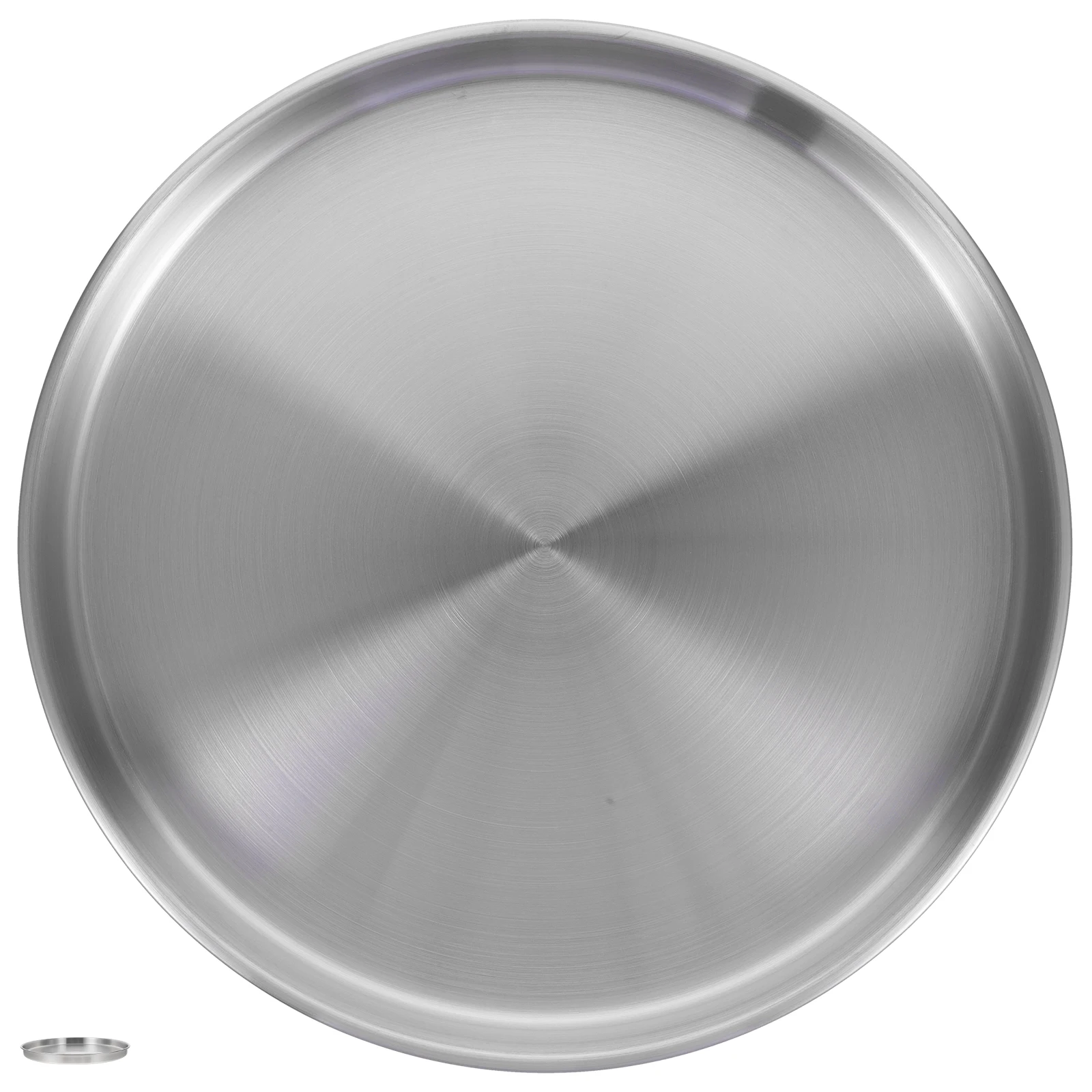 

Stainless Steel Storage Tray Jewelry Dish Flat Bottom Home naments Plate Decorative Accessories ganizer