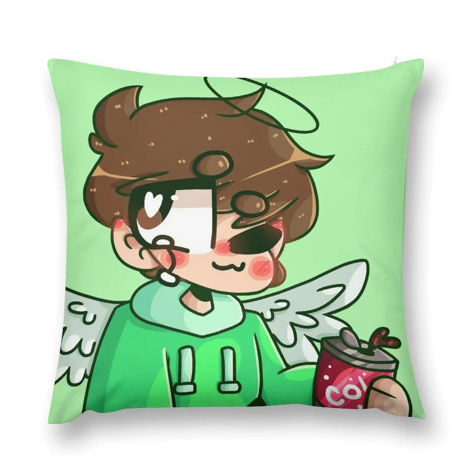 

Pastel Edd Eddsworld Throw Pillow Marble Cushion Cover Luxury Cushion Cover pillow