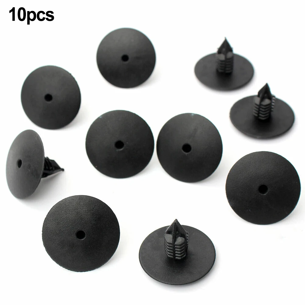 10pcs Wheel Arch Lining Splash Guard Trim Spruce Clip For Clio Scenic 7703077435 Auto Fastener 35mm Head Width