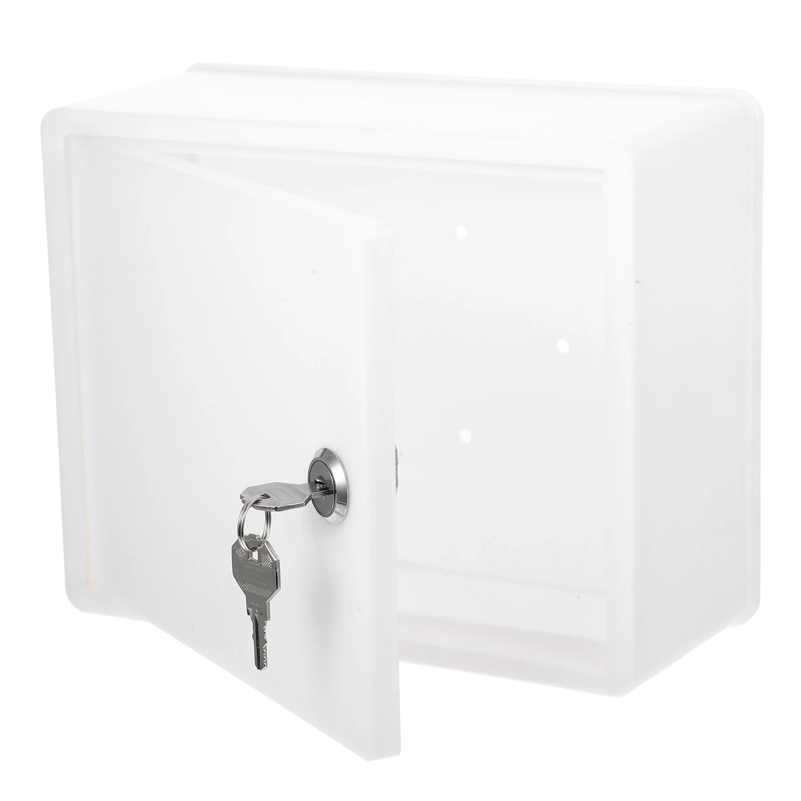 

Wall Mounted Milk Outdoor Dispenser Container White Front Porch Holder Packages Baby Sturdy Durable Safe Long Service Life