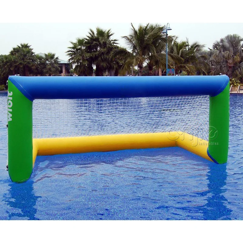 Outdoor Play Sports Goal Inflatable Water Polo Cage Goals With Net