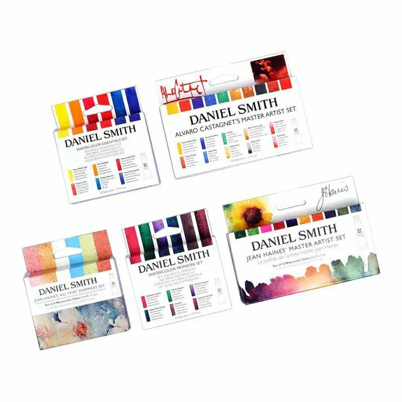 

Daniel Smith Professional Artist Watercolor Paint 10/6 Color Mineral Color Alvaro Acuarelas Set Painting Art Supplies Stationery