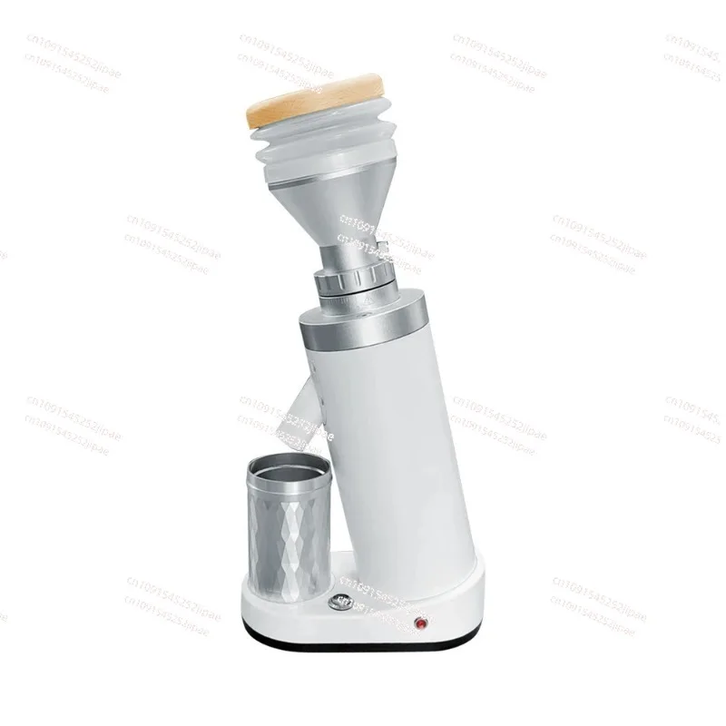 

ITOP40S Coffee New Look Upgraded Stepless Adjustment 40Mm Burr Metal Bean Hopper 75G Wooden Lid Samll & Cool