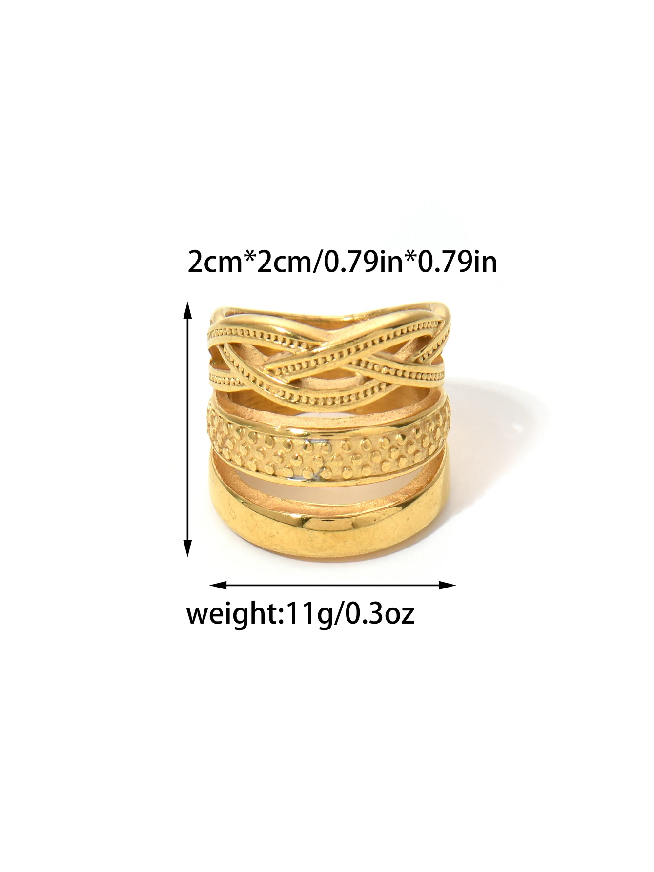 A pair of gold retro autumn si - огляд і ціна Vintage Fashion Rings For Women