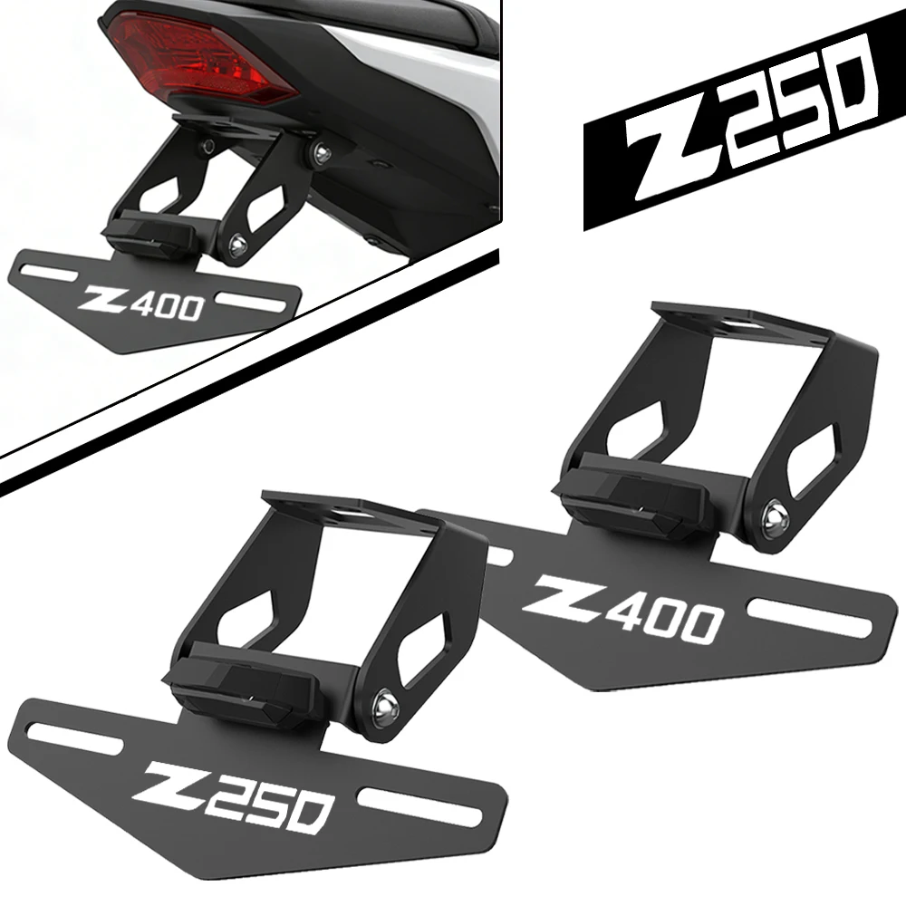 

Ninja 250 Accessories Rear License Plate Holder Bracket Tail Tidy Fender Eliminator For Kawasaki Ninja 400/250 Z400 2018-2024