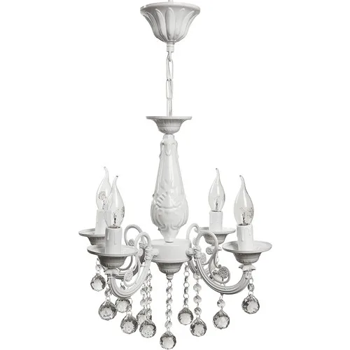 

Berk Chandelier Bay 4 Sleeve Casting Cubic Zirconia White Chandelier