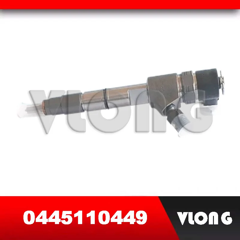 

Genuine Diesel Common Rail Fuel Injector Assembly for QUANCHAI 4D22EA FAW J5 J6 Truck Diesel Injector 0 445 110 449 0445110449