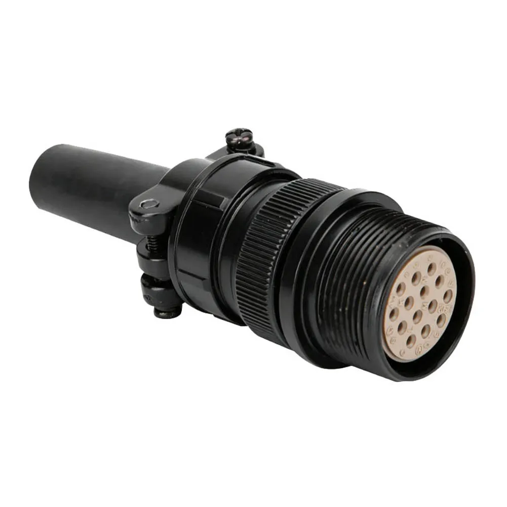 14-Pin Circular Aviation Connector Industrial 14 Core Socket With Threaded Lock For Welding Machine Automation Power Tool