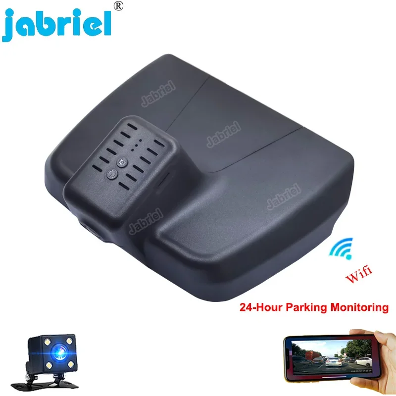 

Jabriel For Geely Okavango Haoyue VX11 Proton X90 2019 2020 2021 2022 2023 HD 1080P Car DVR Video Recorder WiFi 24H Dash Cam