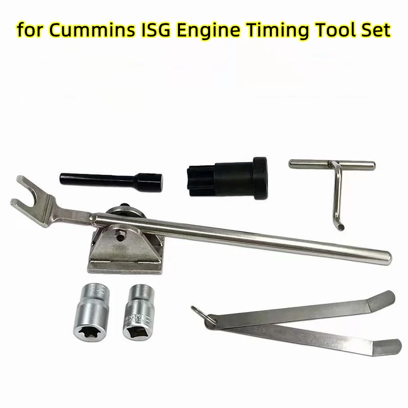 for Cummins ISG Diesel Engine Timing Tool Set Timing Positioning Pin Valve Fork Feeler Gauge Repair Maintenance Tool